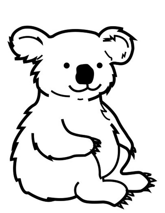 98 Delightful Koala Coloring Pages Printable 59