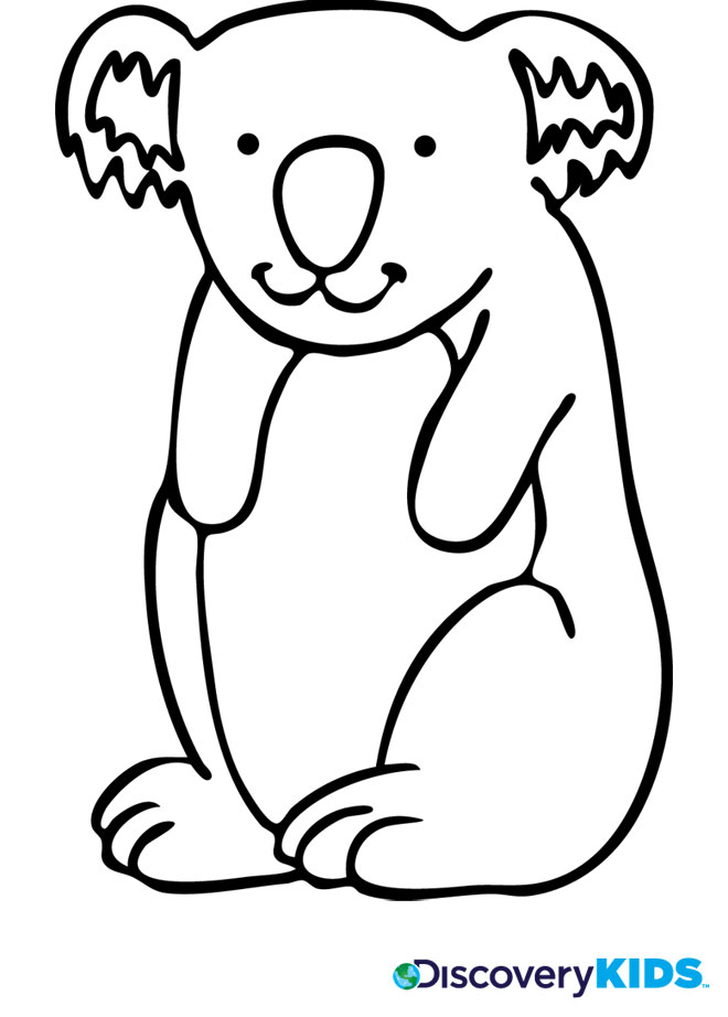 98 Delightful Koala Coloring Pages Printable 8