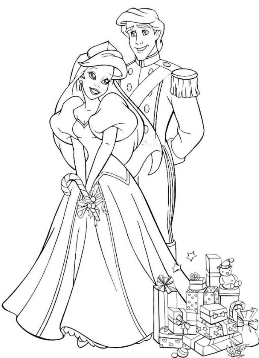 99 Disney Princess Coloring Pages for Kids Printable 10