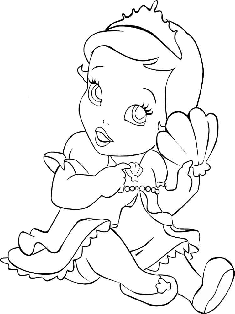 99 Disney Princess Coloring Pages for Kids Printable 22