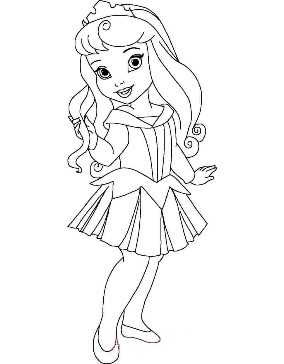 99 Disney Princess Coloring Pages for Kids Printable 25