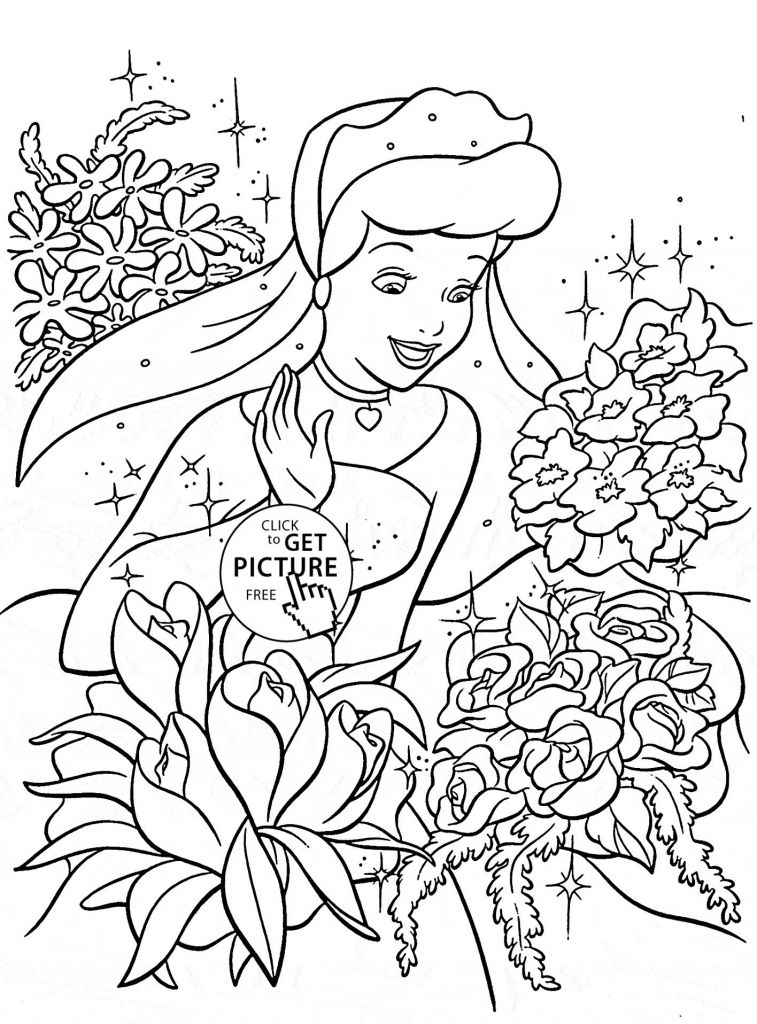 99 Disney Princess Coloring Pages for Kids Printable 39