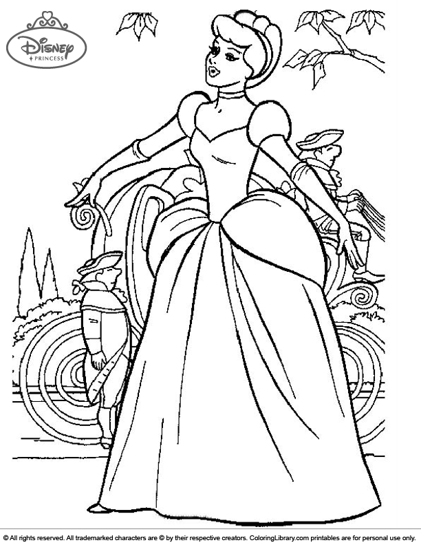 99 Disney Princess Coloring Pages for Kids Printable 47