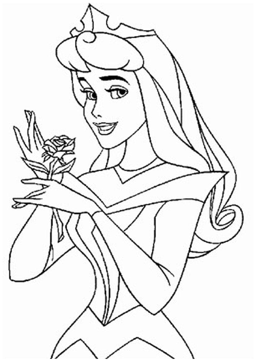 99 Disney Princess Coloring Pages for Kids Printable 52