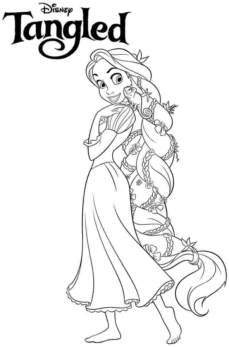 99 Disney Princess Coloring Pages for Kids Printable 57