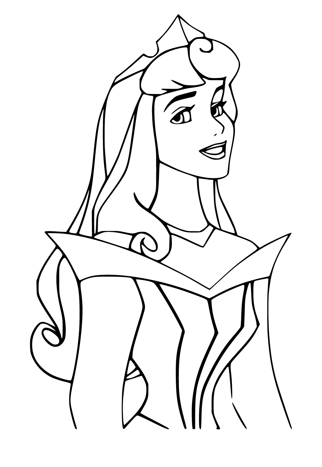 99 Disney Princess Coloring Pages for Kids Printable 89