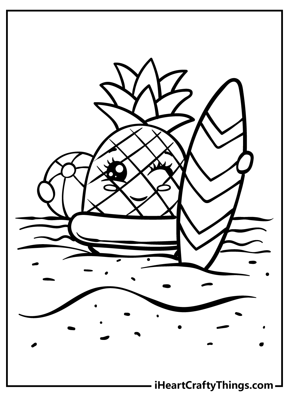 All New Sunny Summer Coloring Pages for Printable 30