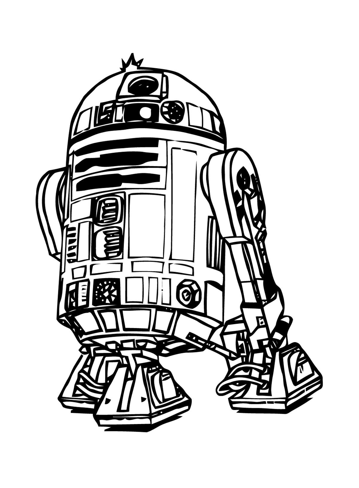 Galactic Star Wars Coloring Pages Printable 11