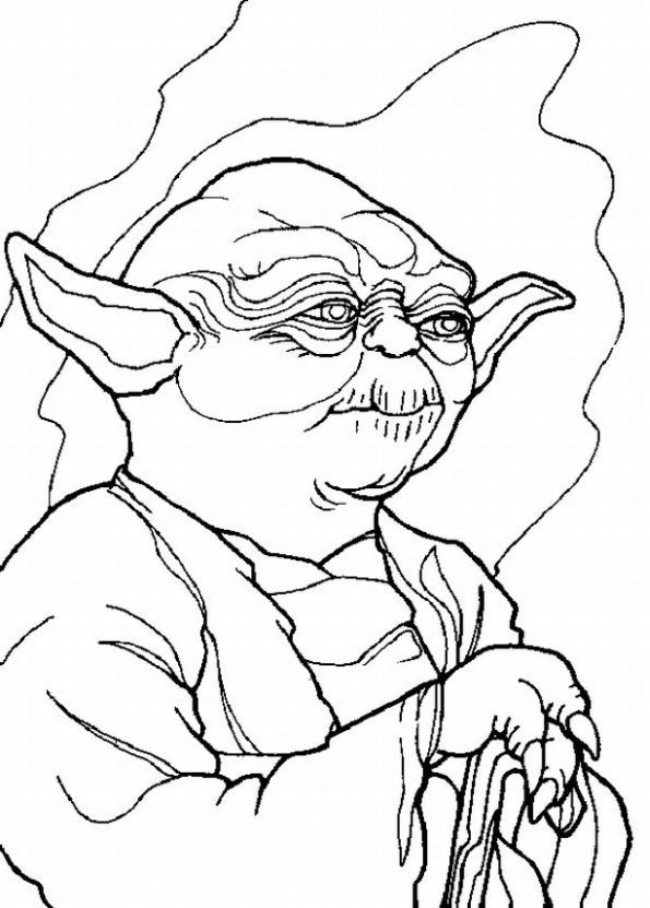 Galactic Star Wars Coloring Pages Printable 20