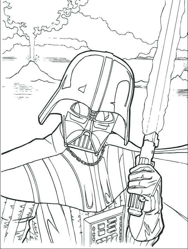 Galactic Star Wars Coloring Pages Printable 21