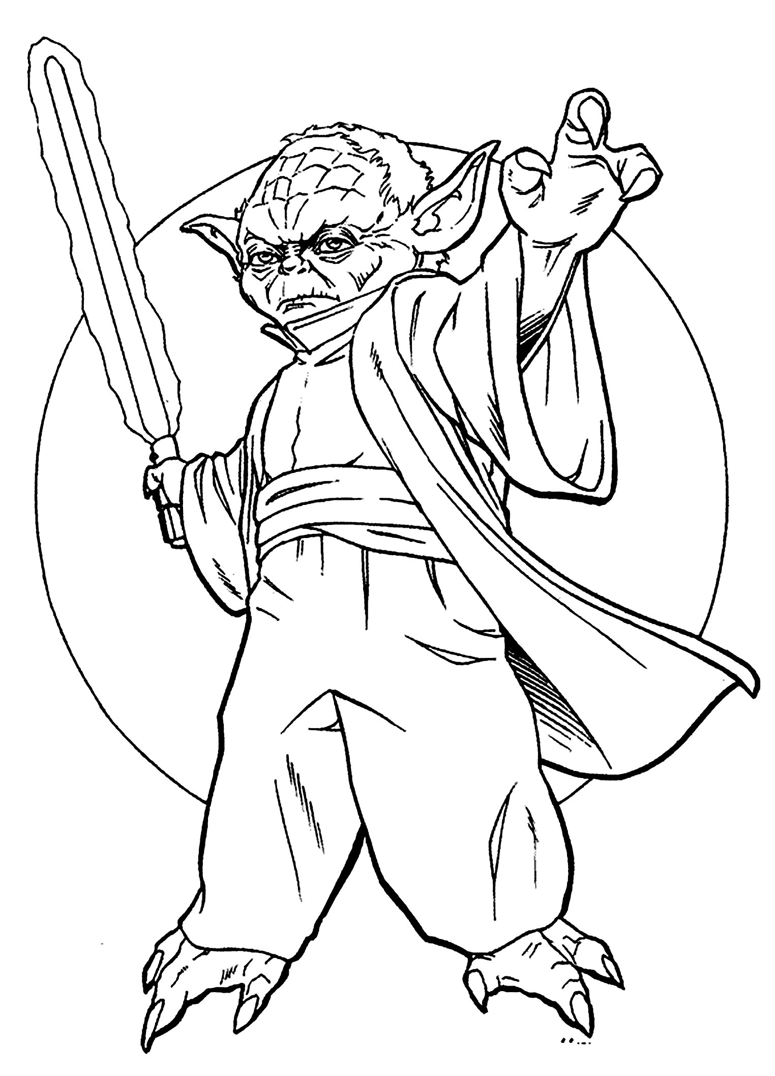 Galactic Star Wars Coloring Pages Printable 25