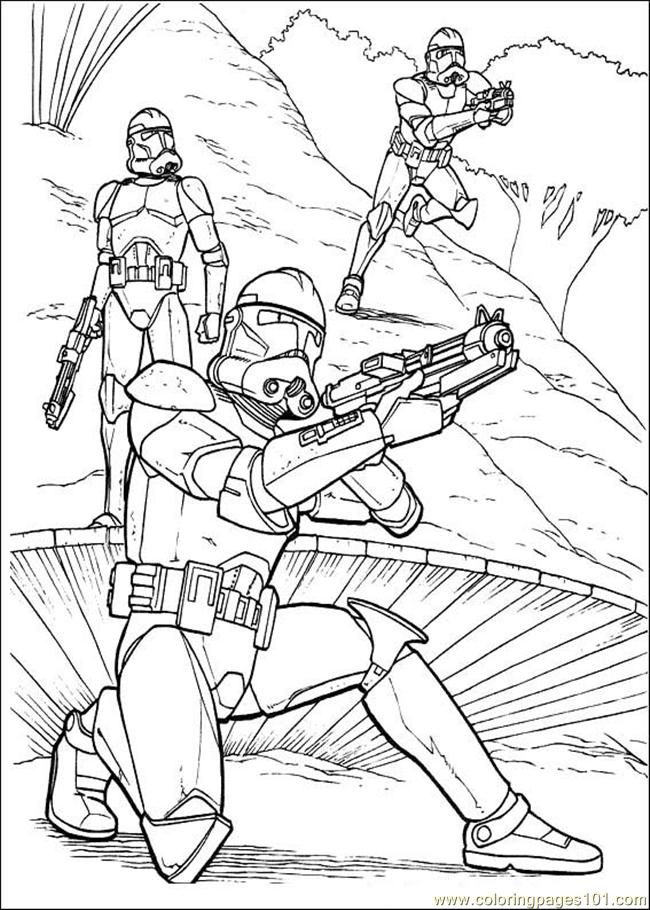 Galactic Star Wars Coloring Pages Printable 28