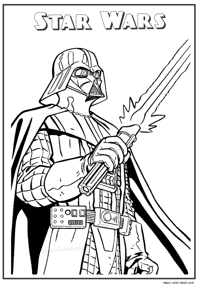 Galactic Star Wars Coloring Pages Printable 6