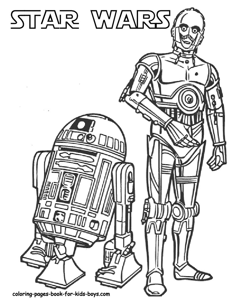 Galactic Star Wars Coloring Pages Printable 9