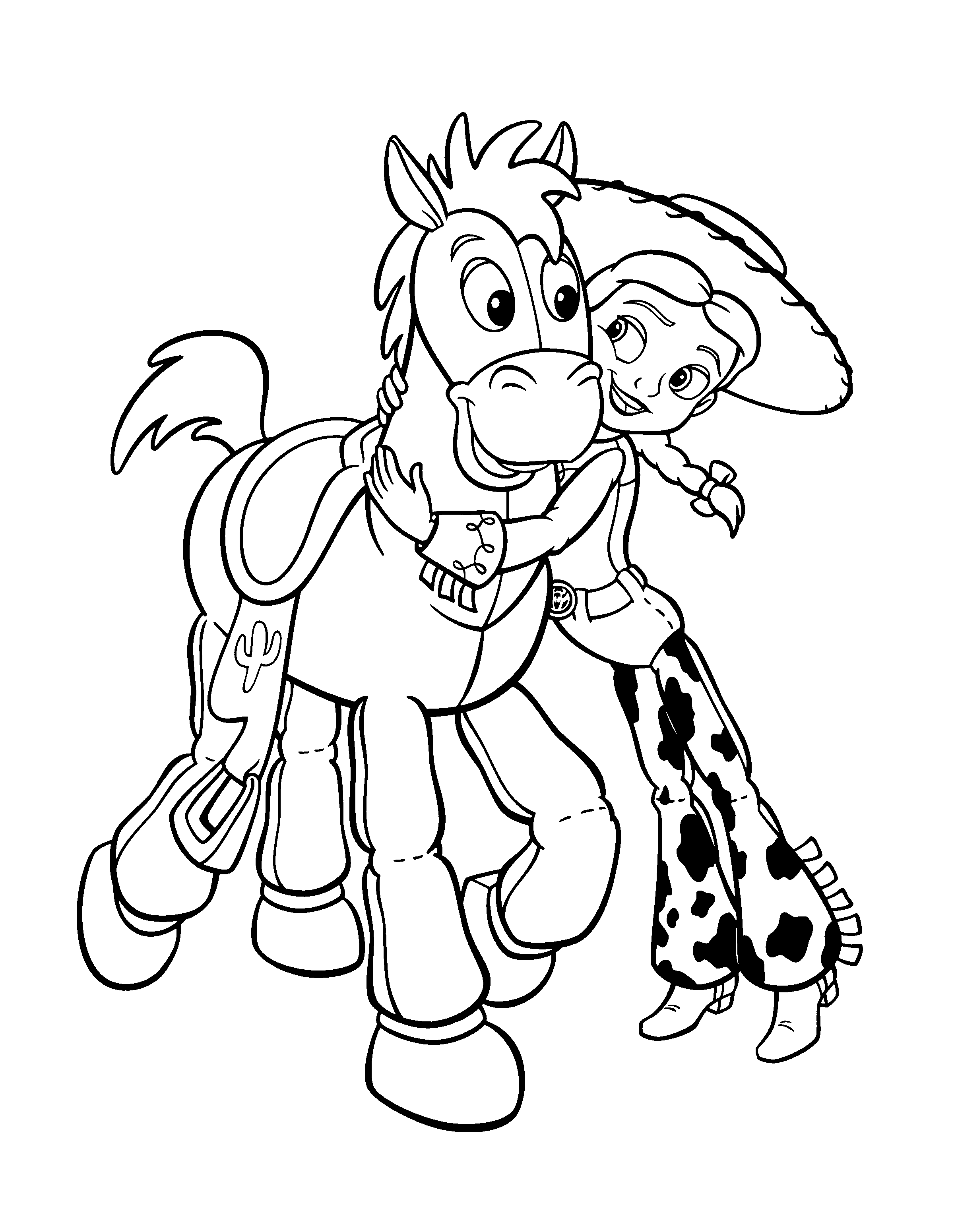 Imaginative Toy Story Coloring Pages Printable 11