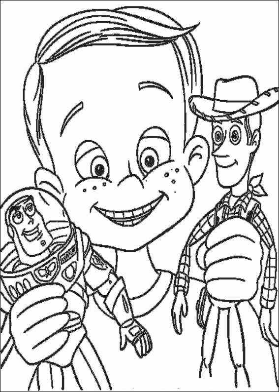 Imaginative Toy Story Coloring Pages Printable 18