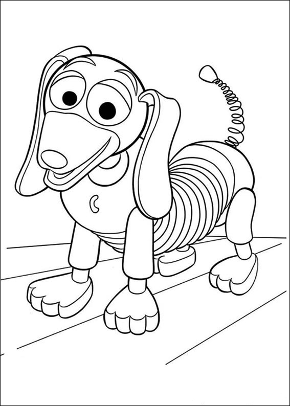 Imaginative Toy Story Coloring Pages Printable 26