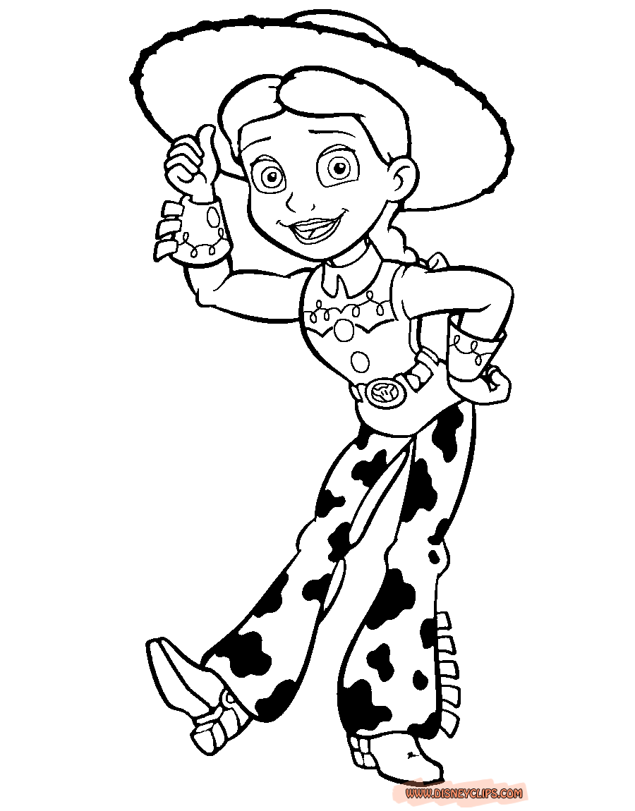 Imaginative Toy Story Coloring Pages Printable 34