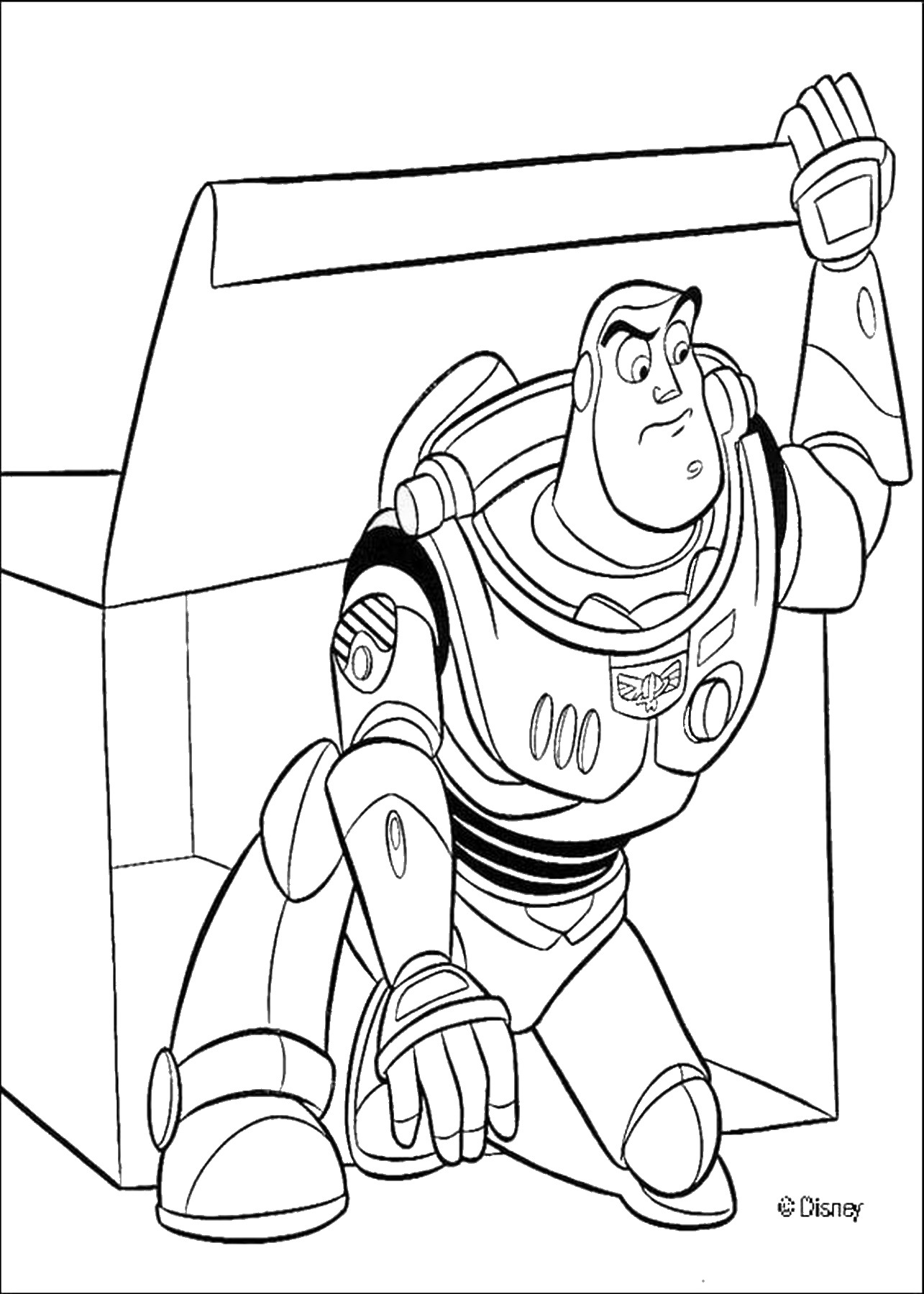 Imaginative Toy Story Coloring Pages Printable 5