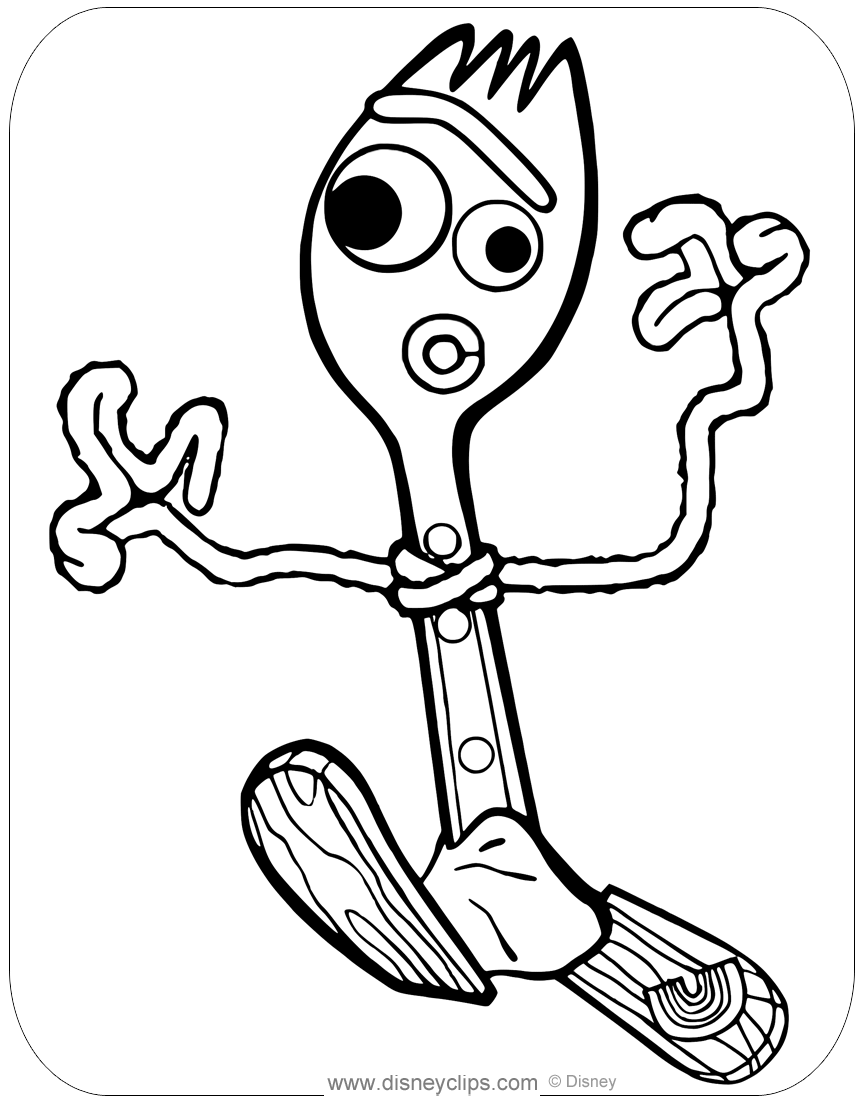 Imaginative Toy Story Coloring Pages Printable 9