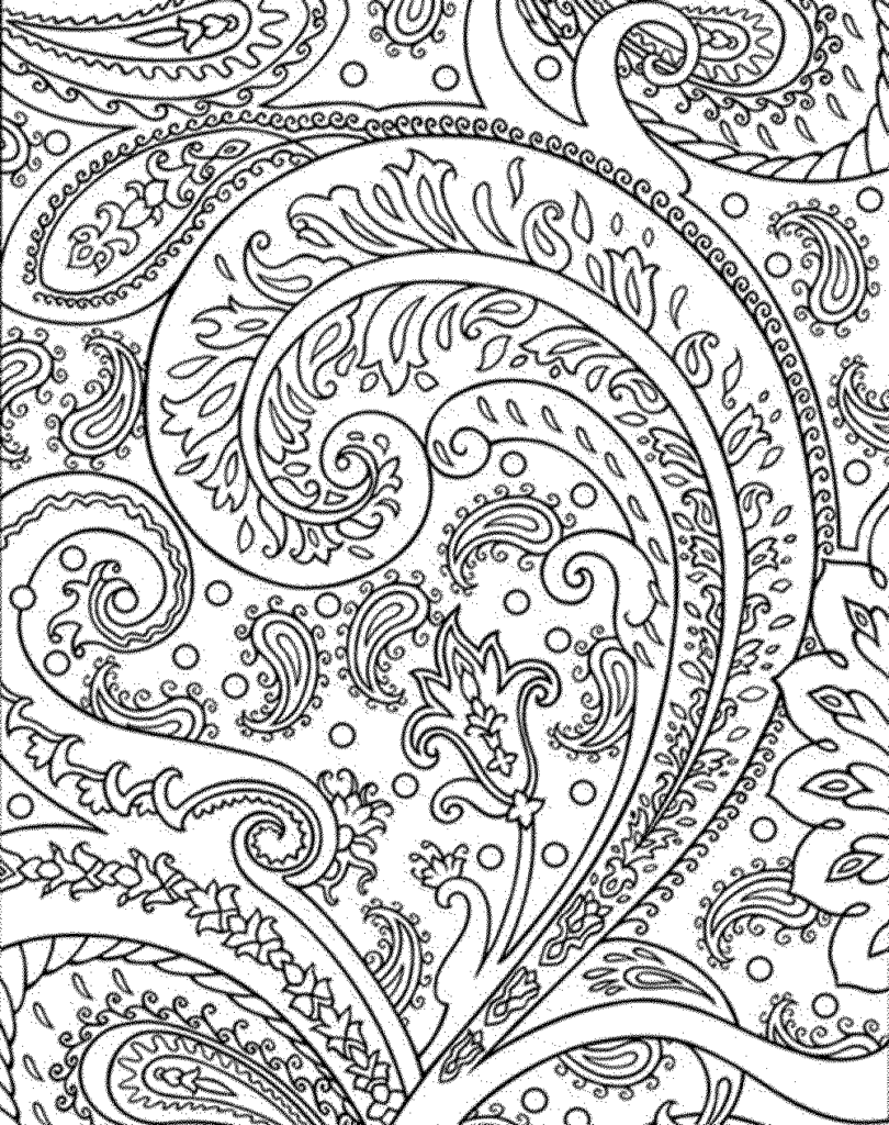 Intricate Scales Coloring Pages Printable 2