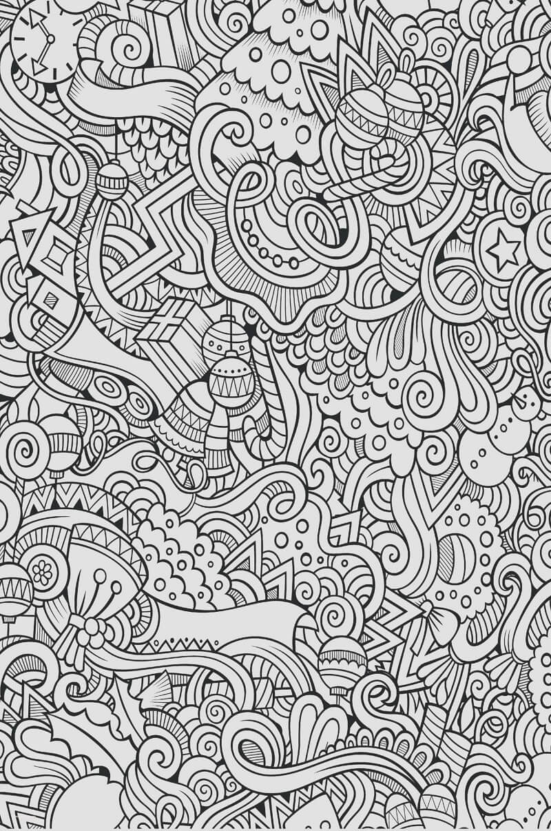 Intricate Scales Coloring Pages Printable 28