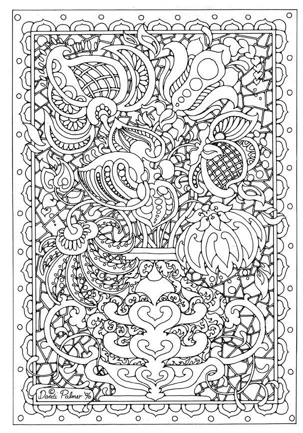 Intricate Scales Coloring Pages Printable 32