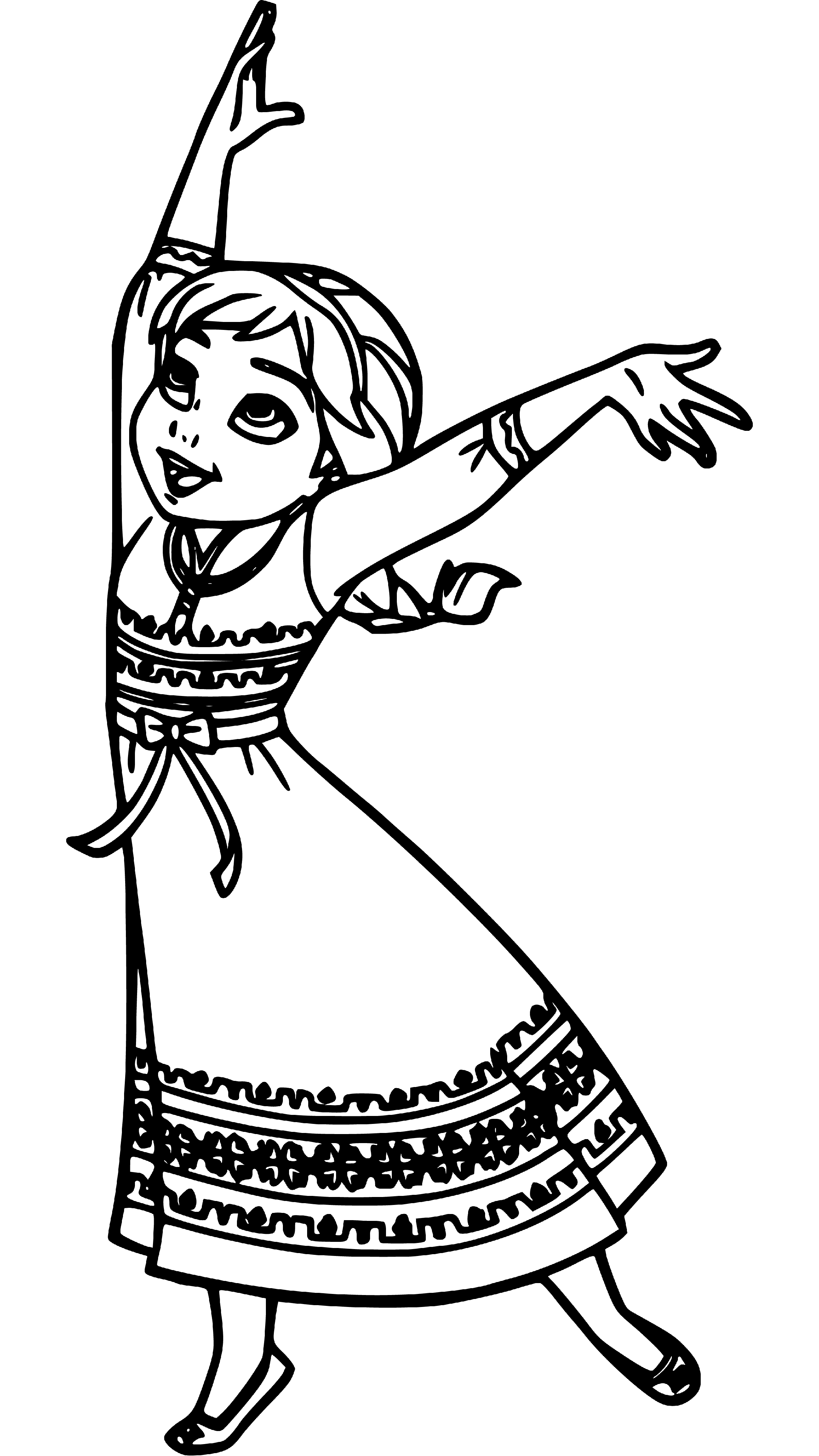 Magical Elsa Coloring Pages Printable 21