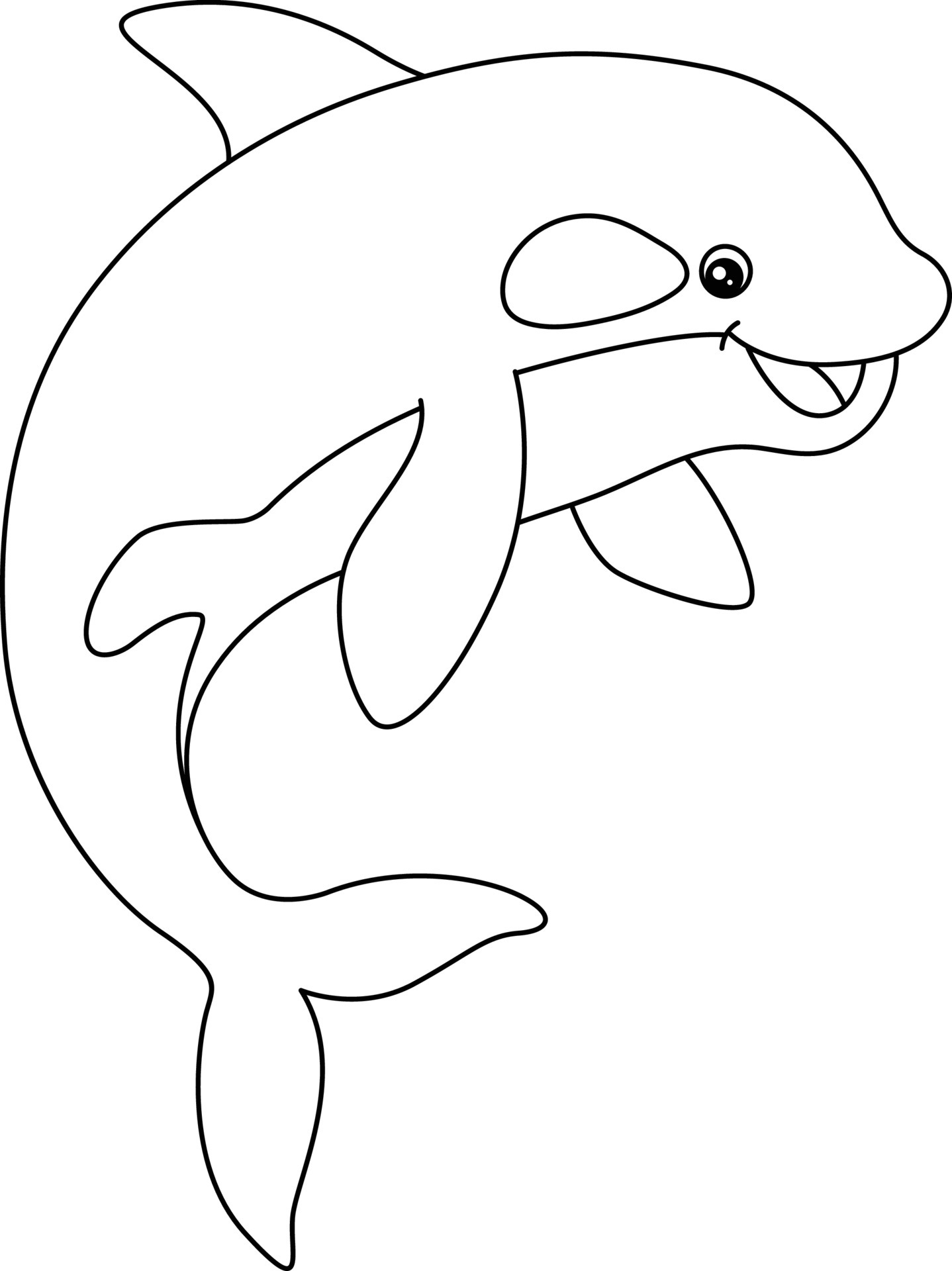 Majestic Killer Whale Coloring Pages Printable 28