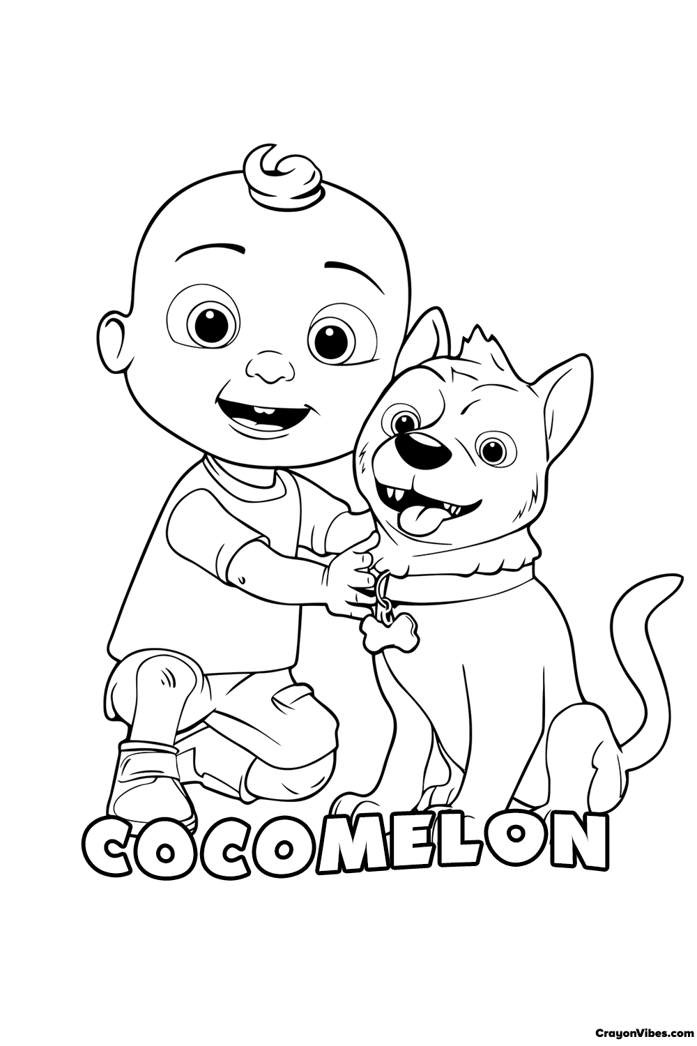 29 CoComelon Coloring Pages Printable 13