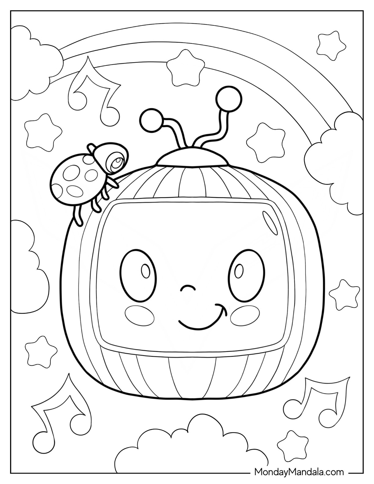 29 CoComelon Coloring Pages Printable 14