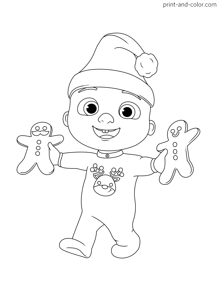 29 CoComelon Coloring Pages Printable 22