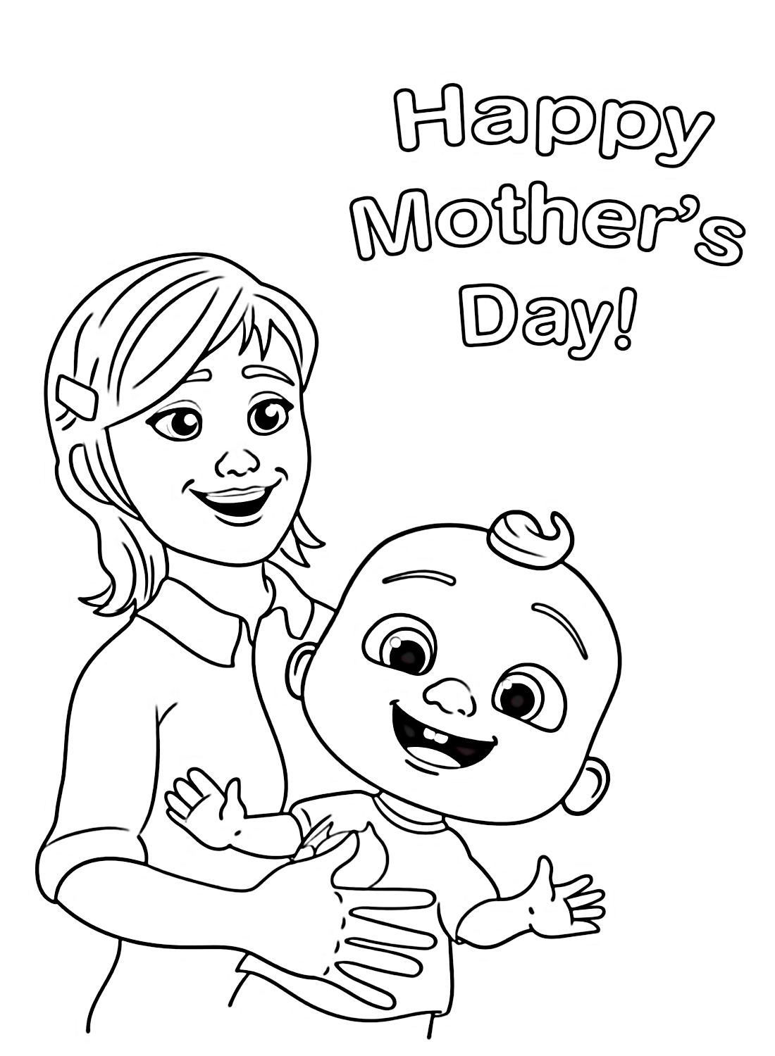 29 CoComelon Coloring Pages Printable 24