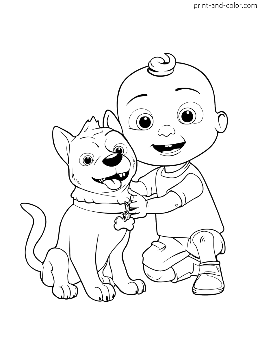 29 CoComelon Coloring Pages Printable 31