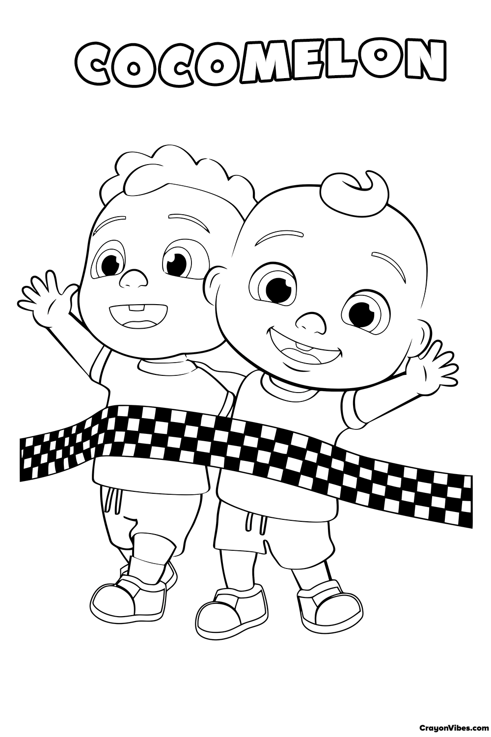 29 CoComelon Coloring Pages Printable 32