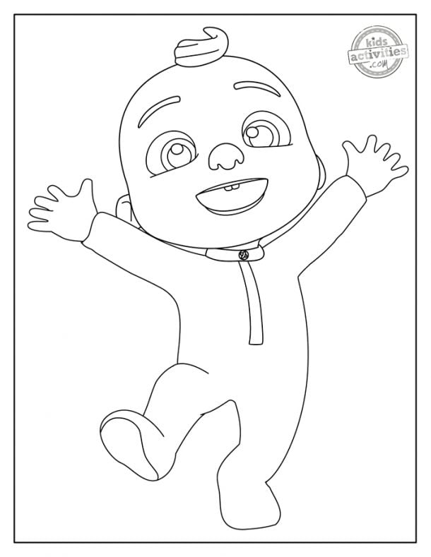 29 CoComelon Coloring Pages Printable 5