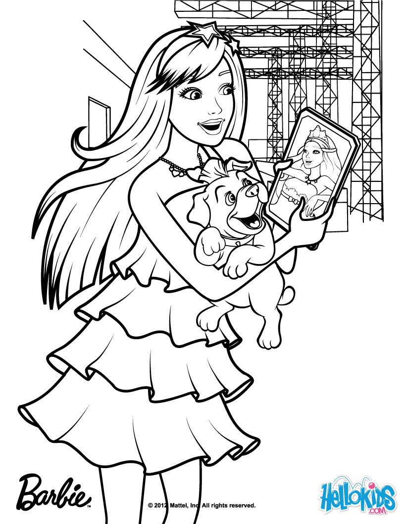 29 Simple Tablet Coloring Page Printable 4