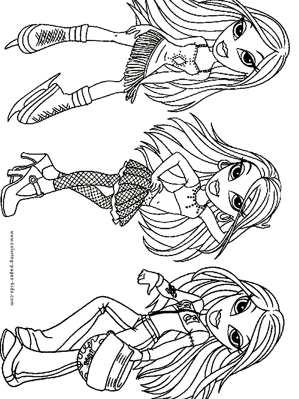 30 Colored Baddie Coloring Pages Printable 1