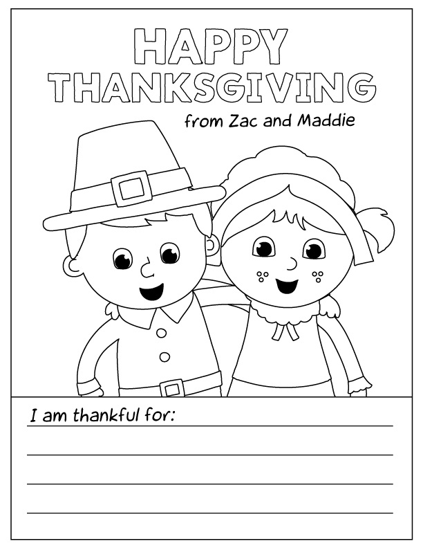 30 Family Thanksgiving Coloring Pages Printable 18