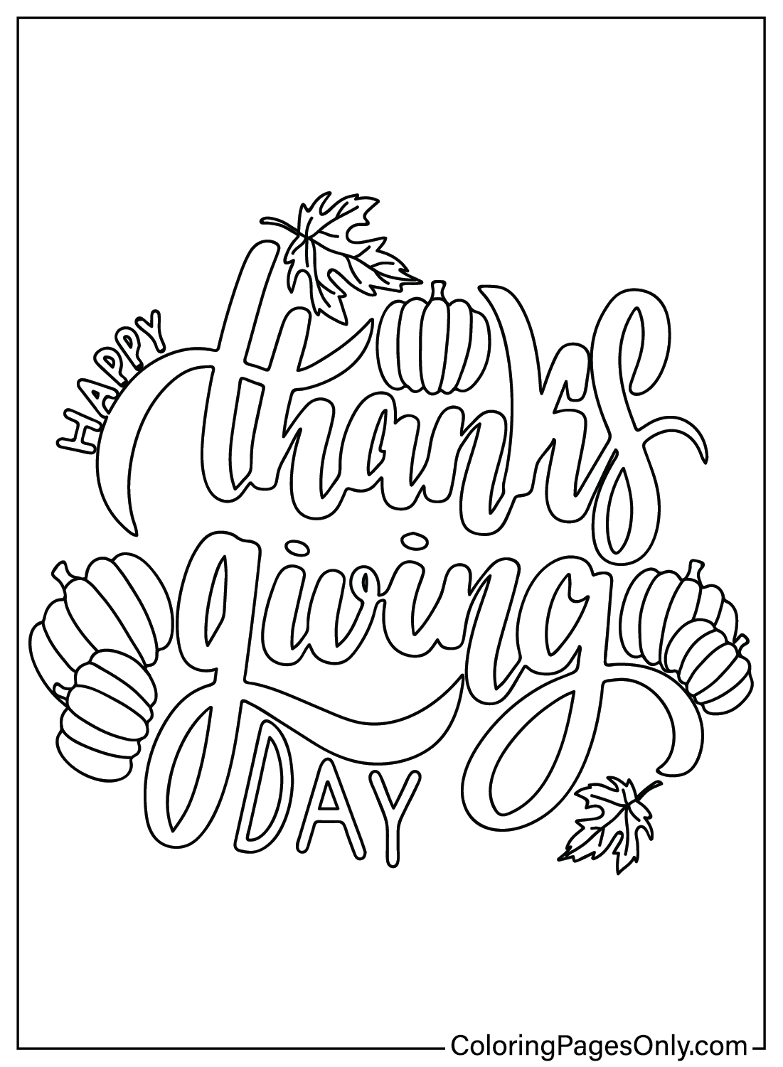 30 Family Thanksgiving Coloring Pages Printable 30