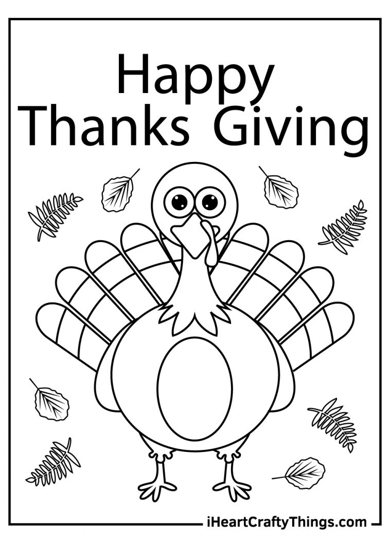 30 Family Thanksgiving Coloring Pages Printable 32