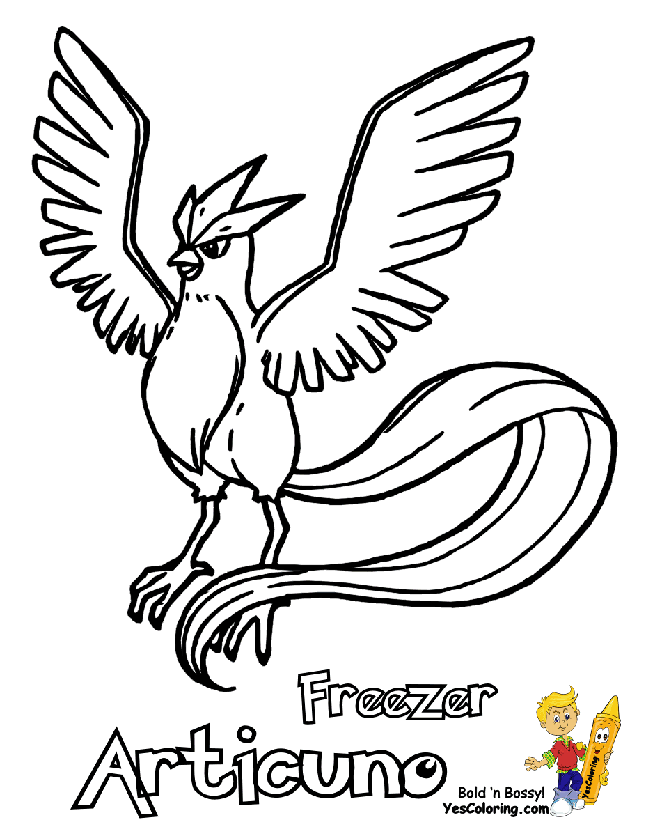 30 Legendary Zapdos Coloring Page Printable 31