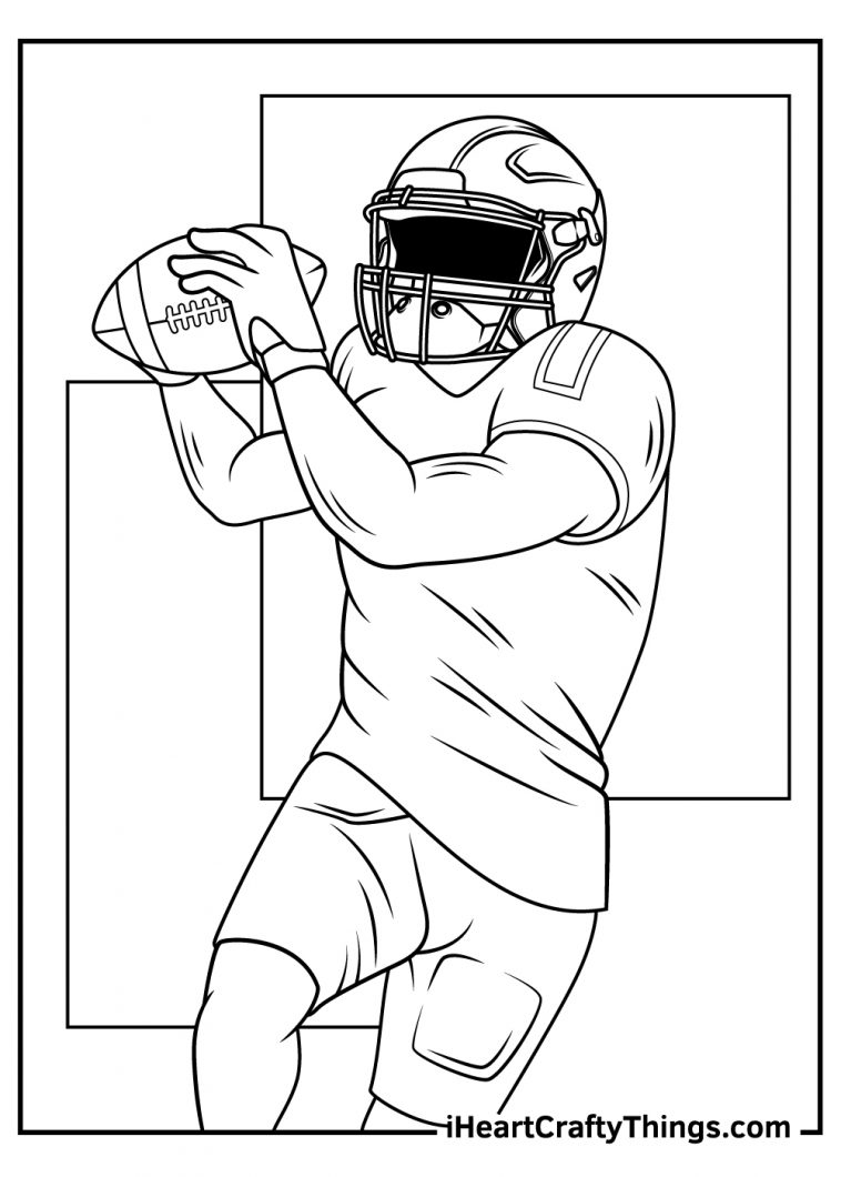 30 Ravens Football Coloring Pages Printable 11