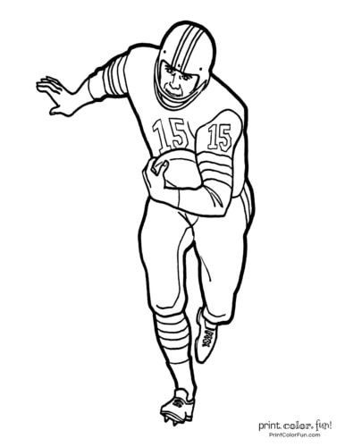 30 Ravens Football Coloring Pages Printable 4