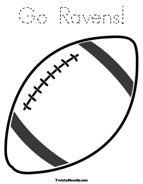 30 Ravens Football Coloring Pages Printable 6