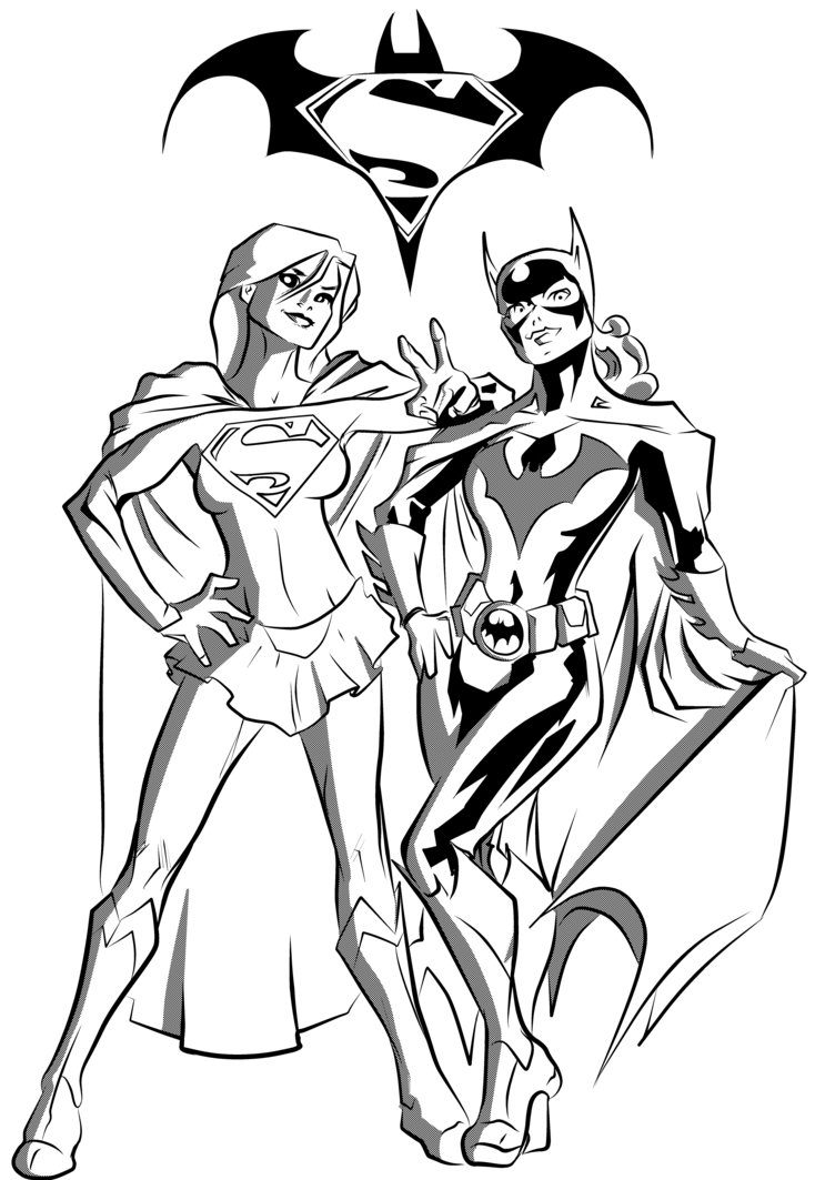 30 Supergirl Coloring Pages Printable 20