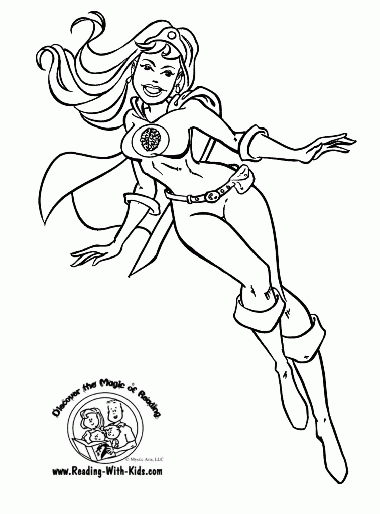 30 Supergirl Coloring Pages Printable 29