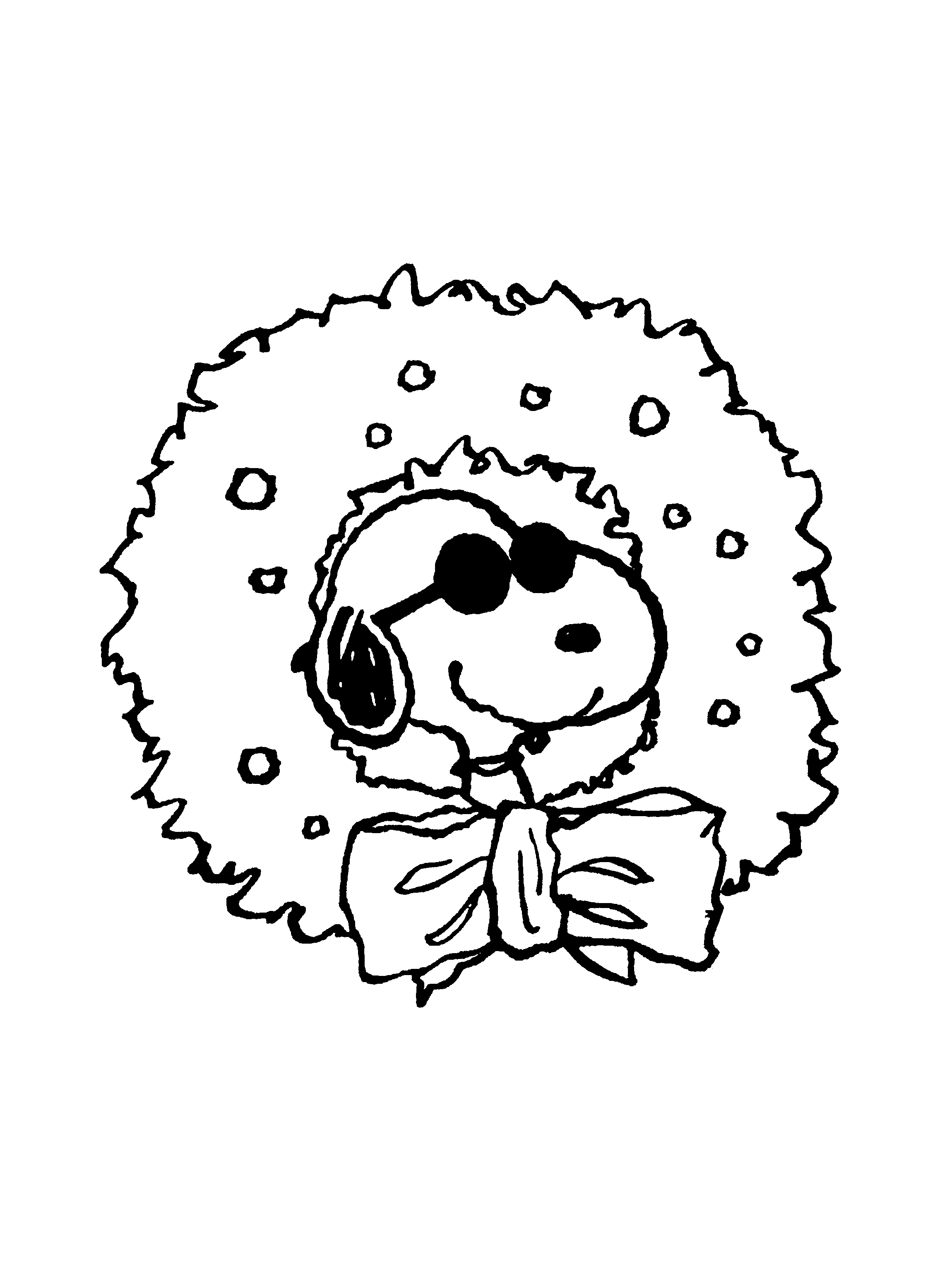 31 Adorable Snoopy Coloring Pages for Kids Printable 12