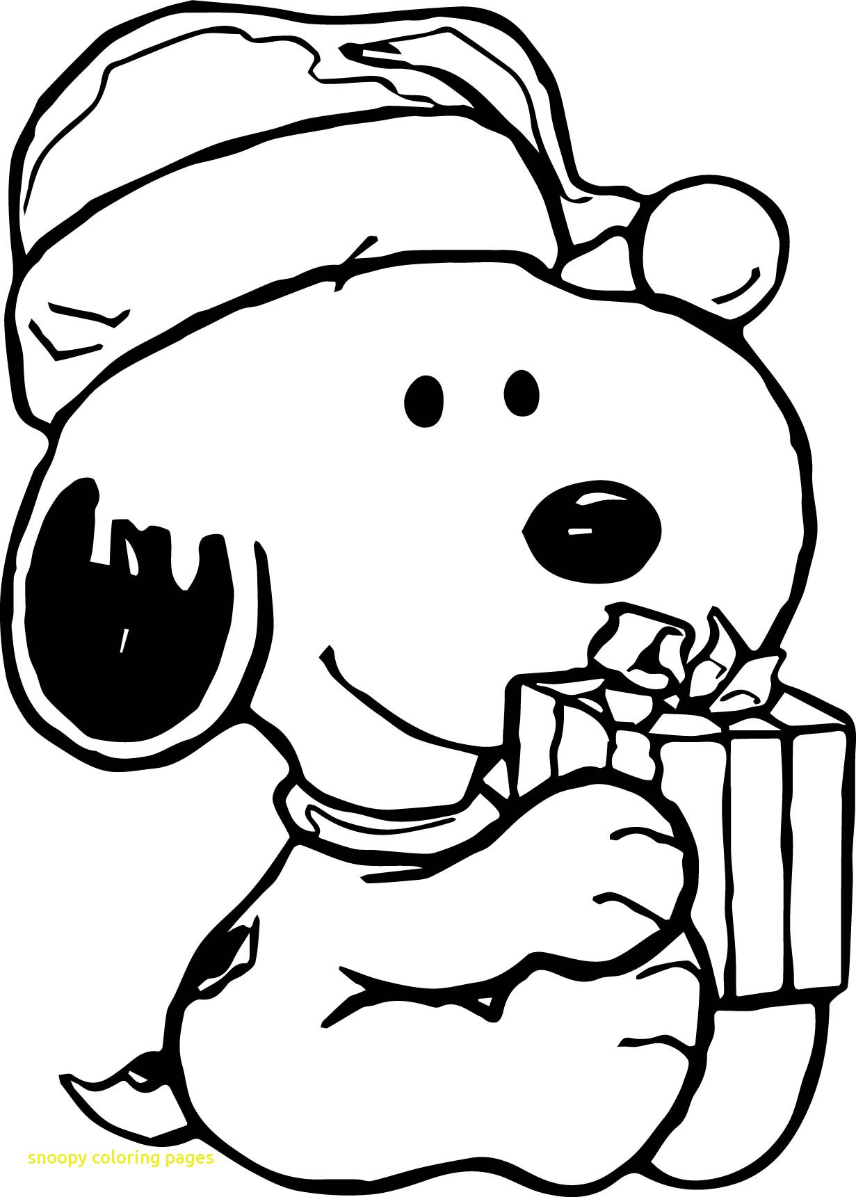 31 Adorable Snoopy Coloring Pages for Kids Printable 31