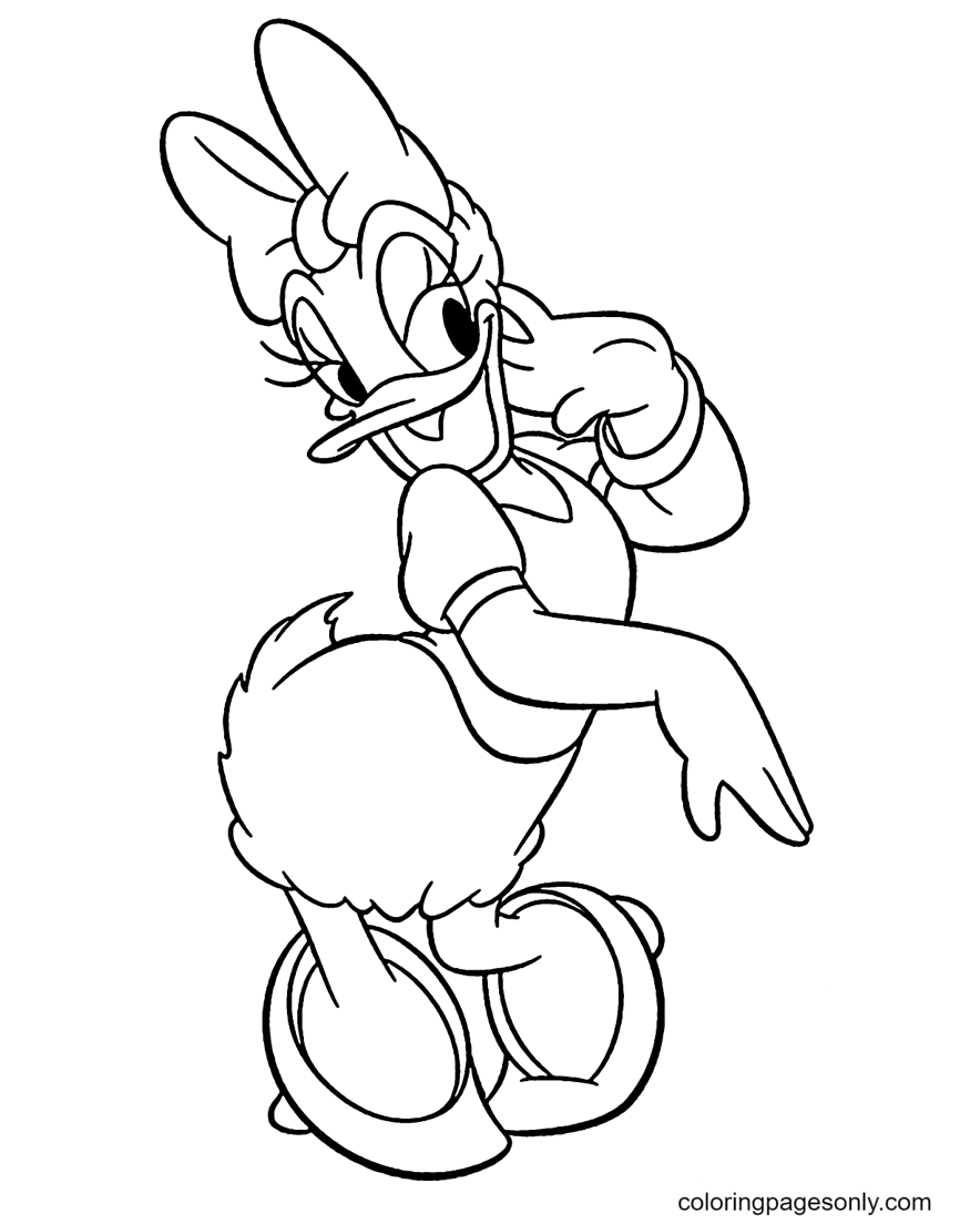 31 Cute Duck Coloring Pages Printable 18